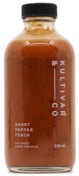 Batch #9 | Ghost Pepper Peach Hot Sauce | 8oz